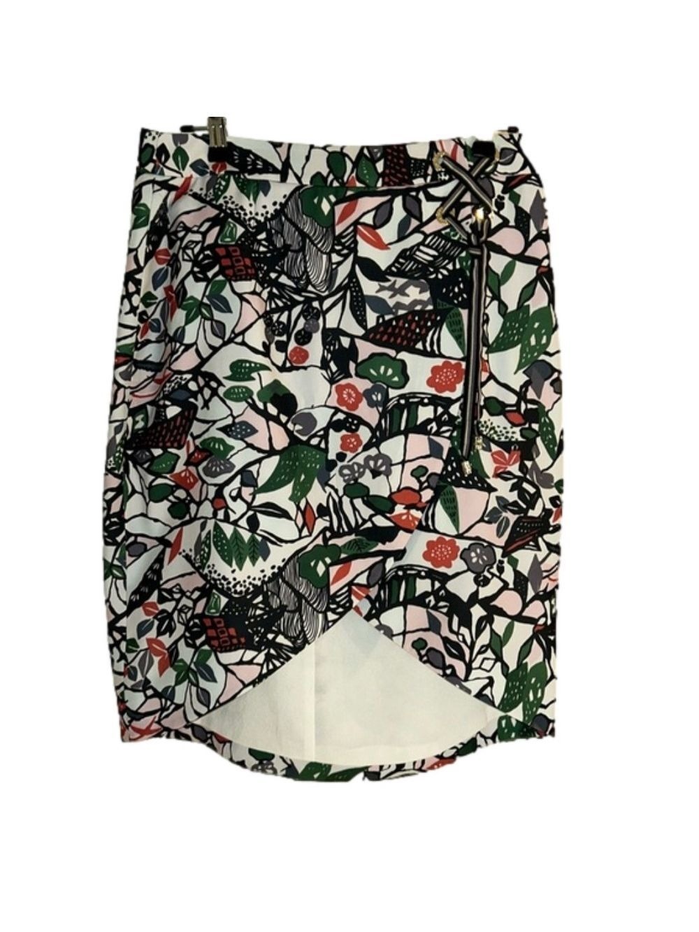Ted Baker Crossover Skirt w/ Tie: Size 3 (8)